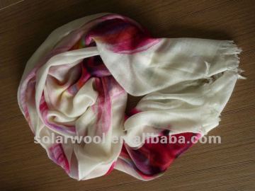 Superfine Merino Wool Cashmere Scarf & Shawl