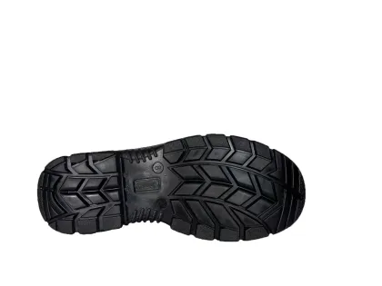 Black Steel Toe Cap Safety Shoes