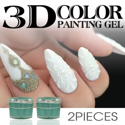 sculpture gel nail art paint