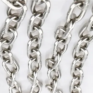 High-Quality 304 Stainless Steel Welded Chain: Polished Heavy-Duty Link Chain from Manufacturers