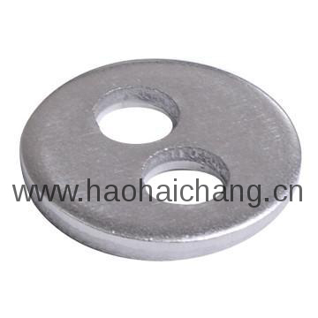 Punching Flat Washer With Two Holes