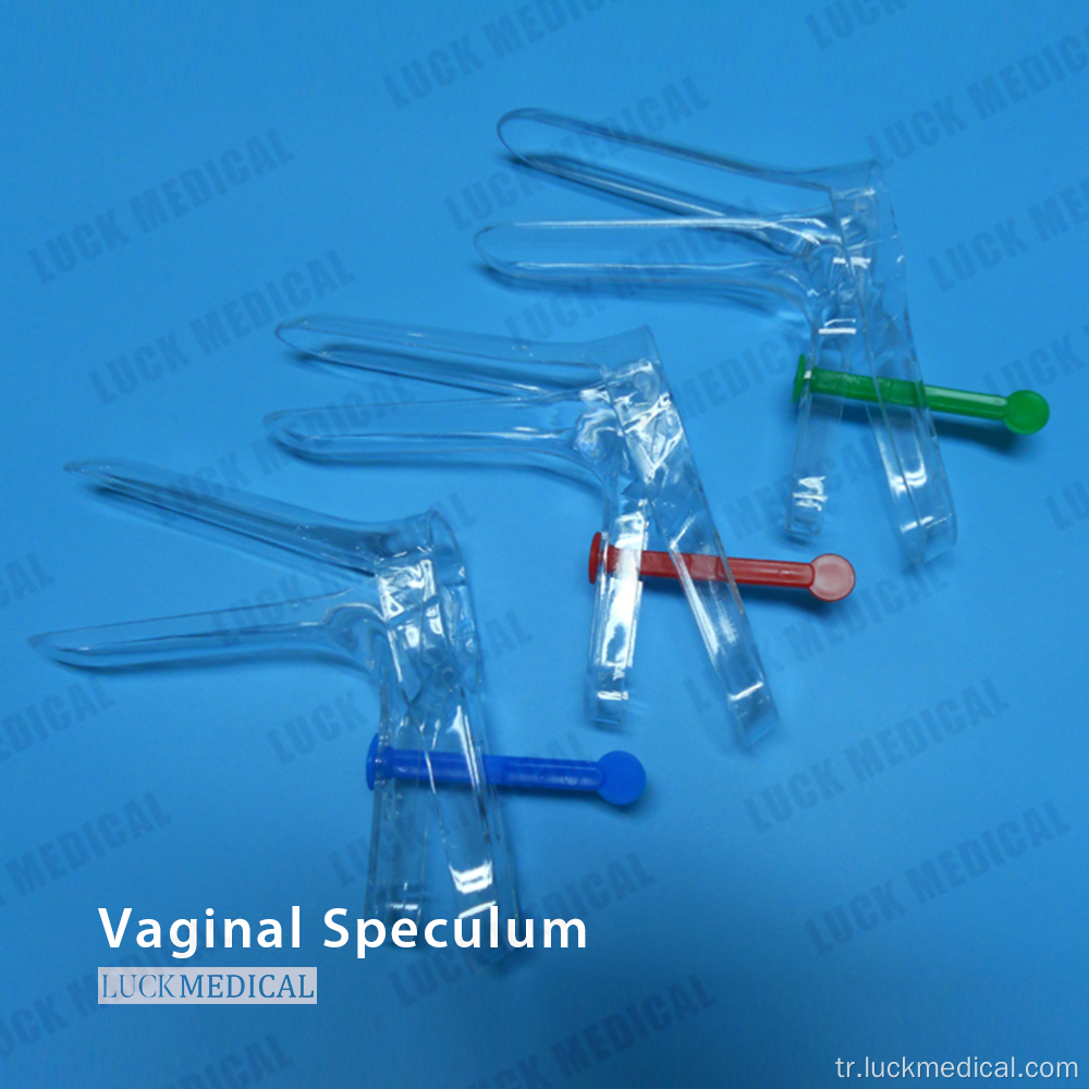 Tek kullanımlık vajina spekulum jinekolojik spekülasyon