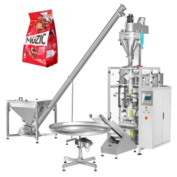 Vertical Milk Flour Powder Gusset Bag Packing Machine