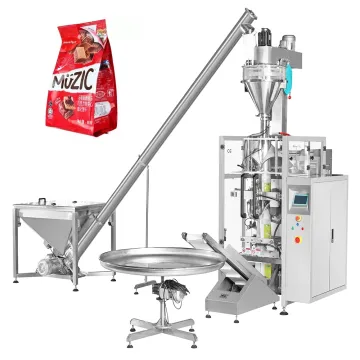 Vertical Milk Flour Powder Gusset Bag Packing Machine