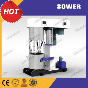 Sower industrial ink/painting liquid mixer agitator with vacuum system