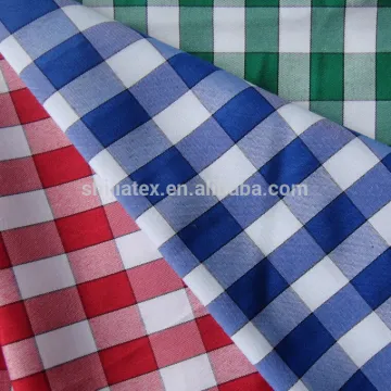 polyester yarn dyed multicheck check school uniform fabric