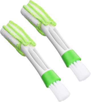 SEQ Mini 2-in-1 Handheld Microfiber Tooling Brush & Air Conditioner Duster