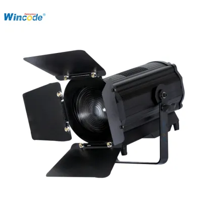 Auto Zoom 350W RGBW 4in1 LED Fresnel Spotlight