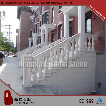 Natural polishing handicap stair rails