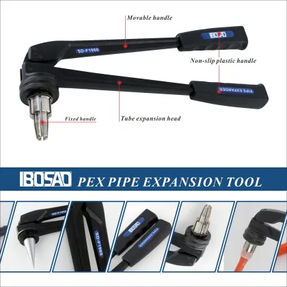 Uponor PEX Pipe Tube Expander 16,20,25,32mm ProPEX Expansion Tool Kit for Water and Radiator Connection