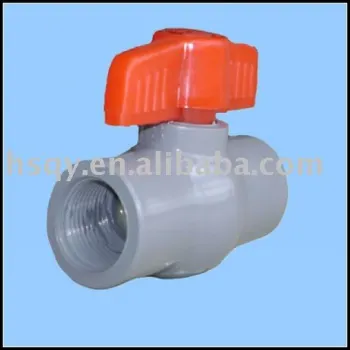 DIN standard PVC plastic BS ball valve