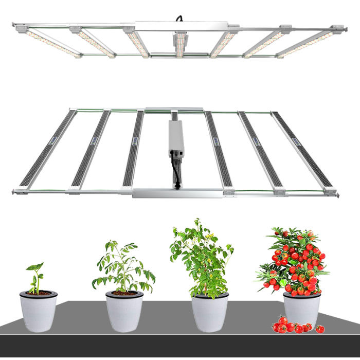 Dimmable led supplementary grow light for plants