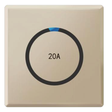 Square Ultra-dünn Reset-Knopfschalter mit LED-Anzeige