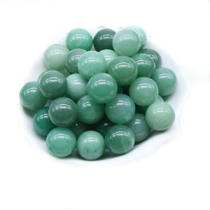 Boules de chakra d&#39;aventurine 16 mm pour la décoration de la maison de méditation