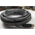 Cable Ethernet Cat8 trenzado de nailon para módem