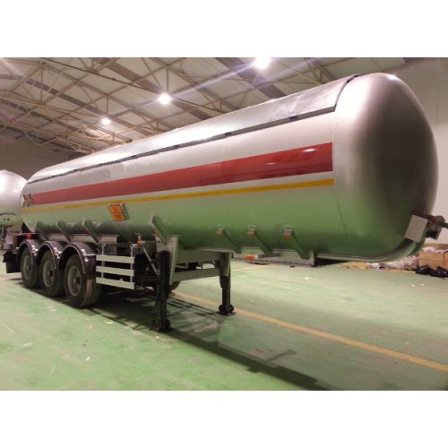 3 Axles 56.2M3 Manual Water LPG Tanker Trailers