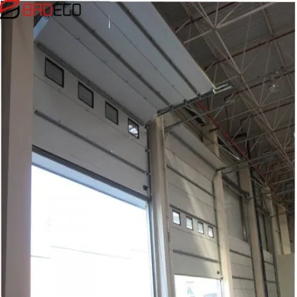 2017 hot sale sandwich panel industrial sectional door from BRD