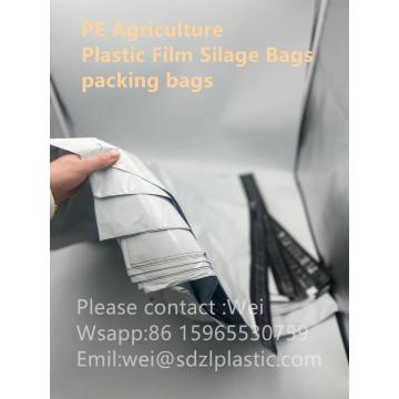 Bolsas de ensilaje de películas de plástico de agricultura de PE, bolsas de embalaje