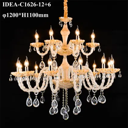 tiffany crystal lamp candle chandelier lighting