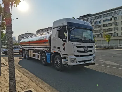 Chusheng Auman Aluminum Alloy Fuel Tank Truck