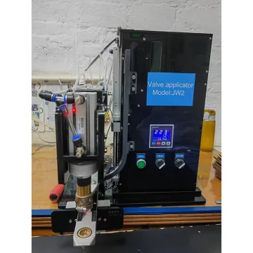 Hot Pressing Degassing Valve Applicator Machine for Coffee Bags