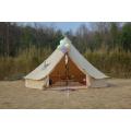 4M/5M Double Walls Bell Tent for 4-6 Person