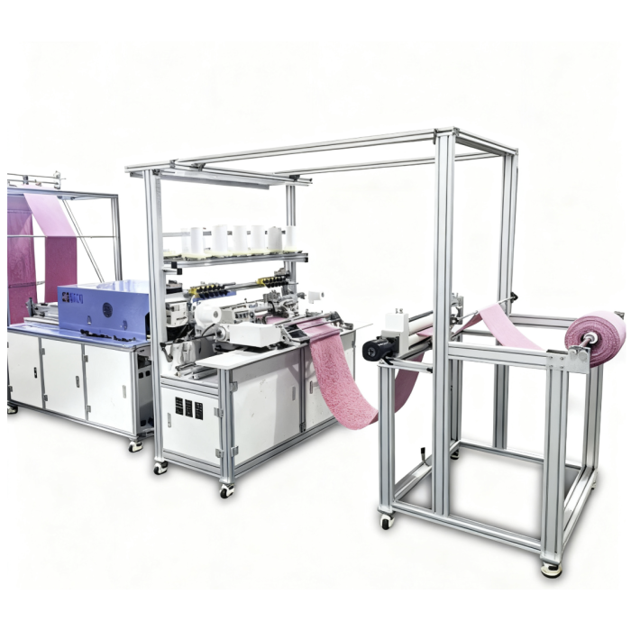 دستگاه اتو حوله ای میکروفایبر بافتنی اتوماتیک