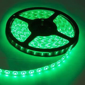 Green Color Flexible LED Strip 120 SMD 3528 LEDs/Meter Waterproof