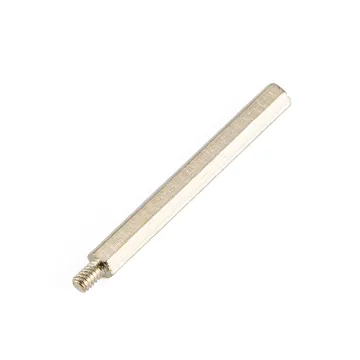 Metal Shaft Hexagon Steel Iron With Thread End