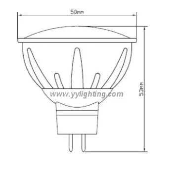 LED Lamp 6W MR16 LED Bulb CE-LVD/EMC, RoHS, TUV-GS Approved