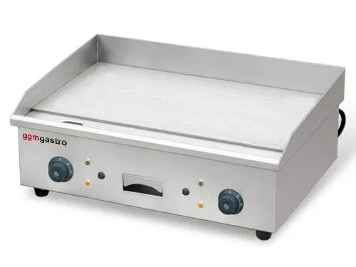 Kitchen Equipment Electric Grill 4.4kw 2/3 Flat 1/3 Grooved Electric Griddle Egk75