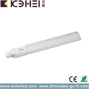 G23 6W LED PL Tubes 3000K CE RoHS