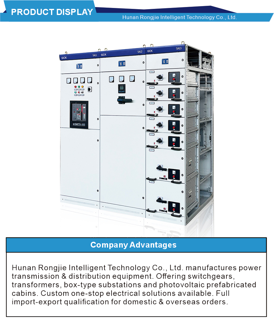 GCK Withdrawable Low Voltage Switchgear 400-6300A