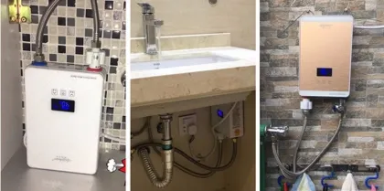 KR-55 Ce Cb Kitchen and Bathroom Instant Electric Shower Water Heater