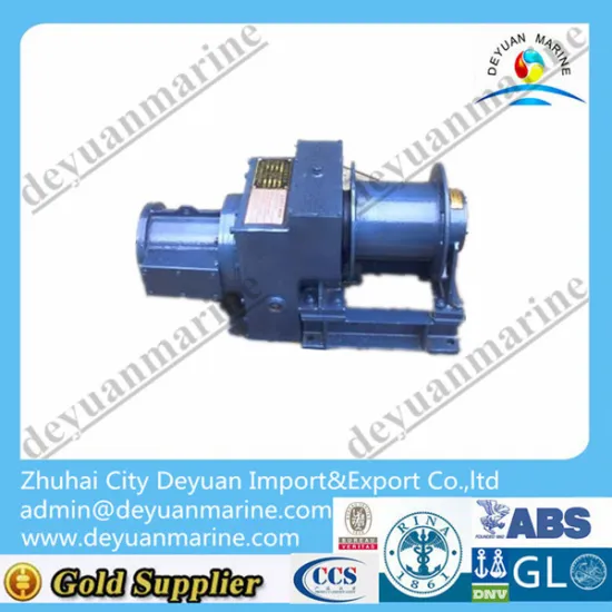 Marine 2KN/2000N electric driven rope ladder winch with CCS approval