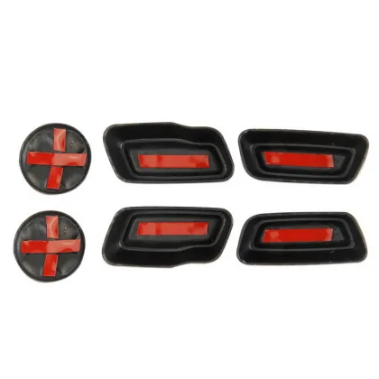Carbon Fiber Seat Adjustment Button Covers for 2021+ Jeep Grand Cherokee Interior Accessories