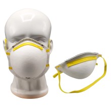 4-Layer Industrial Respirator with Twin Elastic Headbands