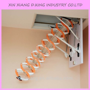 Household aluminum telescopic ladder staircase, thickened the attic ladders