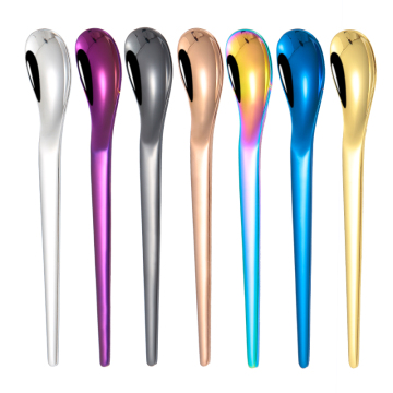 High quality Colored tea coffee stainless  spoon