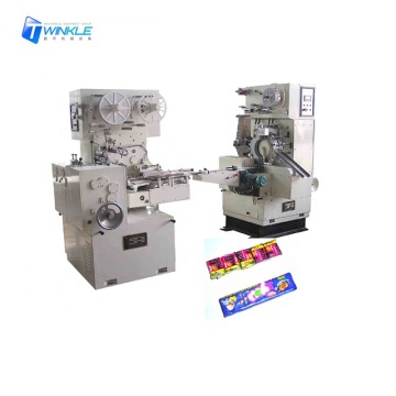 5-Piece Flat Chewing Gum Fold Packing Machine: Automating Gum Packaging Efficiency