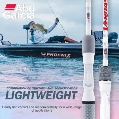 2022 NEW Abu Garcia Veritas Plus Baitcasting Spinning Rod - 1.98m/2.10m Carbon Fishing Rod