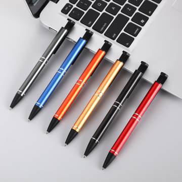 SHULI Promotional Multi Function Multicolor Mobile Phone Holder Stand Metal Ballpoint Pen