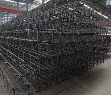 Beton besi baja komposit batang rangka pelat girder slab deck