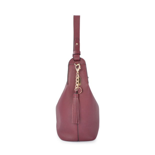 New Products top grain block hobo tote handbags
