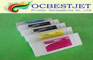 Large format C M Y Empty Epson Printer Ink Cartridges 700ml