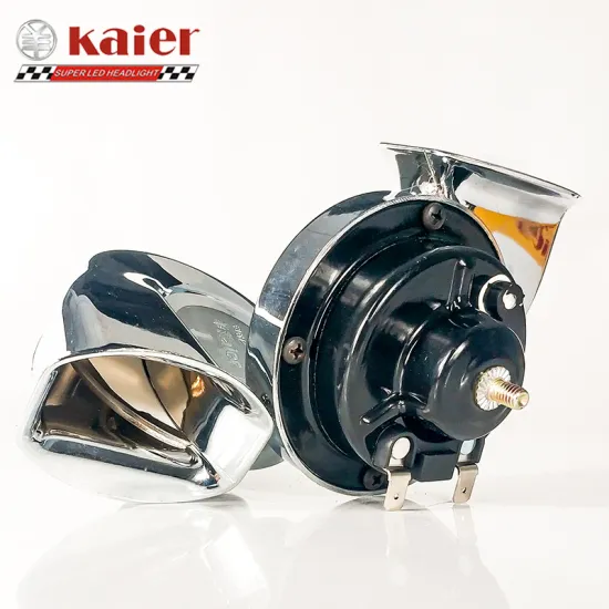 Kaier Car Horn 12V Snail Horn 115BD - Weather Resistant for Trucks and Cars