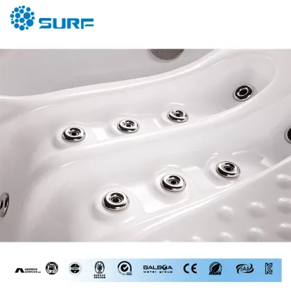 Affordable new design whirlpool salt water spa/outdoor salt water spa