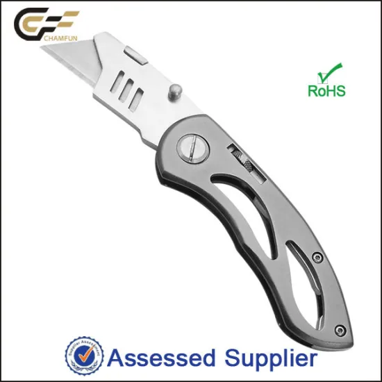 Made in Yangjiang safe lock stationary knife