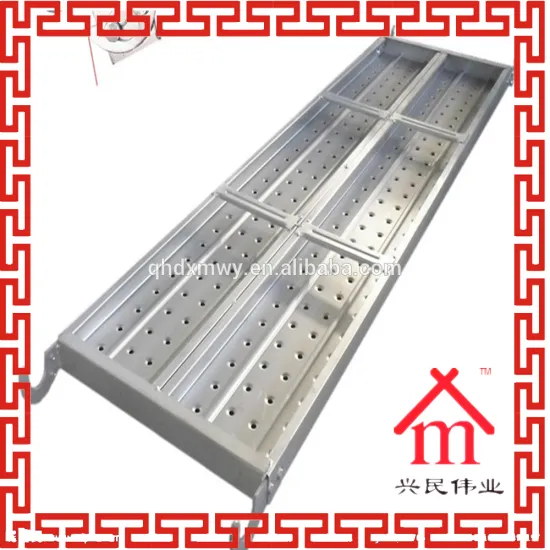 High Quality Building Construction Scaffold Steel Plank in scaffolding system