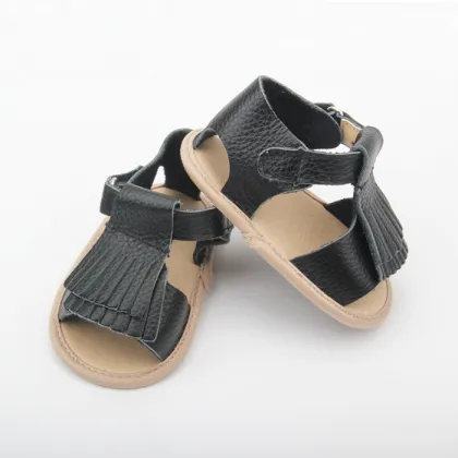 New Arrival Style Baby Genuine Leather Infant Sandals